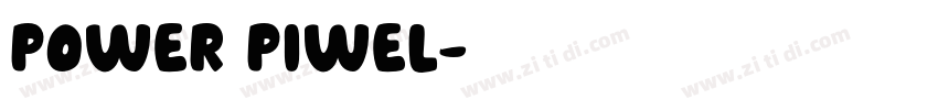 power pixel字体转换